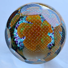Load image into Gallery viewer, Scottish CAITHNESS GLASS Paperweight (2003) Entitled GLOBAL BEAUTY. Limited Edition of 500
