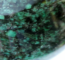 Load image into Gallery viewer, Large Green Monart Glass Vase with Black Flecks and Gold Aventurine. 9 3/4 inches
