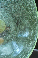 Load image into Gallery viewer, SCOTTISH GLASS. Rare Pair of Simple Small MONART URANIUM Bowls. Each with Monart Labels
