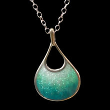 Load image into Gallery viewer, Malcolm Gray Ortak. Elementally. Waterfall Ortak Pendant. Scottish Silver BOXED
