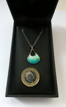 Load image into Gallery viewer, Malcolm Gray Ortak. Elementally. Waterfall Ortak Pendant. Scottish Silver BOXED
