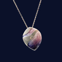 Load image into Gallery viewer, SCOTTISH SILVER. Pre-Loved Silver and Enamel MIRAGE ORTAK Pendant. BOXED
