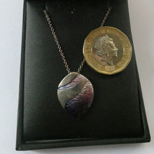 Load image into Gallery viewer, SCOTTISH SILVER. Pre-Loved Silver and Enamel MIRAGE ORTAK Pendant. BOXED
