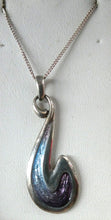 Load image into Gallery viewer, SCOTTISH SILVER. Pre-Loved Silver and Enamel ORTAK Vintage Pendant. BOXED
