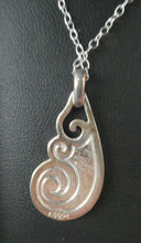 Load image into Gallery viewer, SCOTTISH SILVER. Pre-Loved Silver and Enamel Tranquility ORTAK Pendant. BOXED
