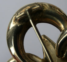 Load image into Gallery viewer, 1880s SCOTTISH SILVER: Victorian Quatrefoil Shape and Raised Star Brooch with Inset Specimen Agates
