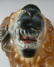 Load image into Gallery viewer, SiNGLE ANTIQUE Victorian Standing Staffordshire Style Bo&#39;ness Lion. Large in Excellent Condition
