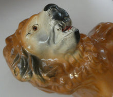 Load image into Gallery viewer, SiNGLE ANTIQUE Victorian Standing Staffordshire Style Bo&#39;ness Lion. Large in Excellent Condition
