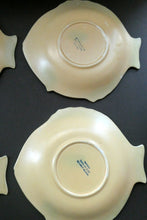Load image into Gallery viewer, SIX 1930s Yellow Shorter &amp; Sons Fish Plates (9 1/2 inches) and Massive Serving Platter 14 1/2 inches
