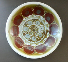 Load image into Gallery viewer, Stunning 1960s Large Scottish AVIEMORE POTTERY Plate / Shallow Dish. 10 inches
