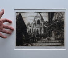Load image into Gallery viewer, SCOTTISH ART. James McIntosh Patrick (1907 - 1998)  Notre Dames, Bruges. Very Rare Early 1920s Etching
