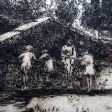Load image into Gallery viewer, SCOTTISH ART. James McIntosh Patrick (1907 - 1998)  Notre Dames, Bruges. Very Rare Early 1920s Etching
