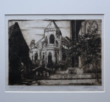 Load image into Gallery viewer, SCOTTISH ART. James McIntosh Patrick (1907 - 1998)  Notre Dames, Bruges. Very Rare Early 1920s Etching
