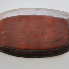 Load image into Gallery viewer, CORNISH STUDIO POTTERY. 1970s Massive Oblong Plate Made at Polperro Pottery
