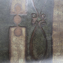 Load image into Gallery viewer, CORNISH STUDIO POTTERY. 1970s Massive Oblong Plate Made at Polperro Pottery
