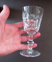 Load image into Gallery viewer, Vintage 1950s Edinburgh Crystal Star of Edinburgh White Wine Glassess
