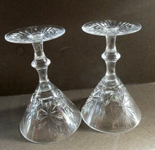 Load image into Gallery viewer, Pair of Edinburgh Crystal Small Cocktail or Sherbet Glasses
