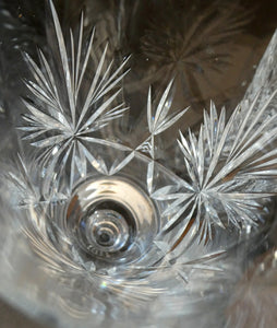 Pair of Edinburgh Crystal. Star of Edinburgh Champagne Flutes