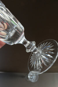 Pair of Edinburgh Crystal. Star of Edinburgh Champagne Flutes