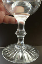 Load image into Gallery viewer, PAIR of Edinburgh Crystal Large Red Wine Goblets. LOMOND PATTERN 6 3/4 inche
