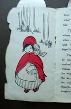 Load image into Gallery viewer, EDWARDIAN Children&#39;s Nursery Book RED RIDING HOOD. Illustrated by Lambert Marsh
