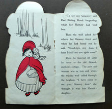 Load image into Gallery viewer, EDWARDIAN Children&#39;s Nursery Book RED RIDING HOOD. Illustrated by Lambert Marsh
