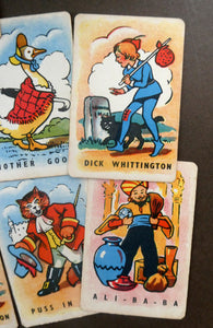 Vintage 1940s SNAP Playing Cards Game. Clifford Series Pantomime Snap Game COMPLETE