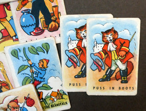 Vintage 1940s SNAP Playing Cards Game. Clifford Series Pantomime Snap Game COMPLETE