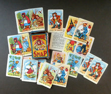 Load image into Gallery viewer, Vintage 1940s SNAP Playing Cards Game. Clifford Series Pantomime Snap Game COMPLETE
