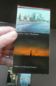 Four American New York Go Guide Booklets by Lew Frank. Published 1963