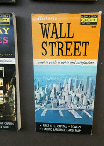 Four American New York Go Guide Booklets by Lew Frank. Published 1963