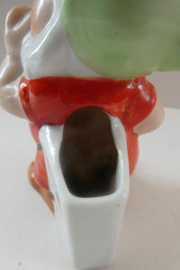 Rare 1930s Novelty Toothbrush Holder. Walt Disney Copyright: Figurine of Doc