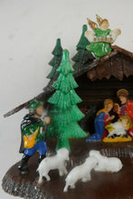 Load image into Gallery viewer, 1960s Vintage Christmas Decoration. Nativity Model in Original Box HONG KONG
