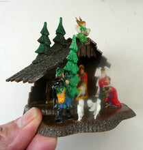 Load image into Gallery viewer, 1960s Vintage Christmas Decoration. Nativity Model in Original Box HONG KONG
