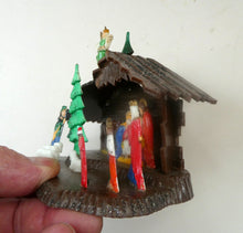 Load image into Gallery viewer, 1960s Vintage Christmas Decoration. Nativity Model in Original Box HONG KONG
