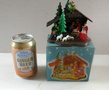 Load image into Gallery viewer, 1960s Vintage Christmas Decoration. Nativity Model in Original Box HONG KONG
