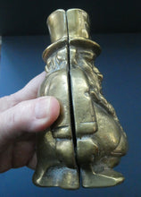 Load image into Gallery viewer, 1900s ANTIQUE Brass Money Box or Coin Bank in the Shape of Paul Kruger. President of the Transvaal
