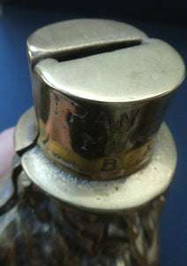 1900s ANTIQUE Brass Money Box or Coin Bank in the Shape of Paul Kruger. President of the Transvaal