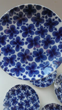 Load image into Gallery viewer, 1950s MARIANNE WESTMAN Set of SIX Side Plates by Rörstrand Sweden. &quot;Mon Amie&quot; Pattern. Diameter 6 3/4 inches
