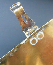 Load image into Gallery viewer, Arts and Crafts Brass Casket with Engraved Wyvern Decoration, Strapwork Bands &amp; Claw Feet
