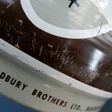 Load image into Gallery viewer, 1960s Vintage Cadbury&#39;s Biscuit Tin with Fitted Lid. Cartoon Birds and Apple Pattern

