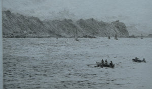 ORIGINAL ETCHING: William Lionel Wyllie (1851 – 1931)  THE OBAN REGATTA. Pencil Signed (1921)