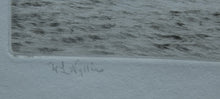Load image into Gallery viewer, ORIGINAL ETCHING: William Lionel Wyllie (1851 – 1931)  THE OBAN REGATTA. Pencil Signed (1921)
