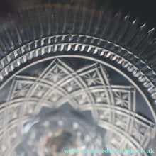 Load image into Gallery viewer, PAIR Vintage Edinburgh Crystal LARGE Water Goblets.  Fabulous KING JAMES Pattern. 9 inches (Code A)
