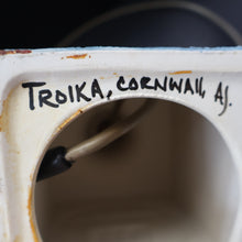 Load image into Gallery viewer, Collectable 1970s TROIKA Pottery Table Lamp by Anne Jones. REWIRED

