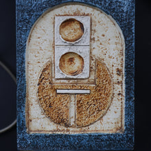 Load image into Gallery viewer, Collectable 1970s TROIKA Pottery Table Lamp by Anne Jones. REWIRED
