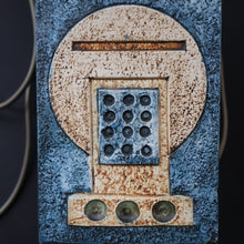 Load image into Gallery viewer, Collectable 1970s TROIKA Pottery Table Lamp by Anne Jones. REWIRED
