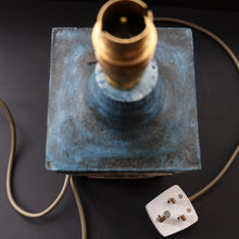Load image into Gallery viewer, Collectable 1970s TROIKA Pottery Table Lamp by Anne Jones. REWIRED
