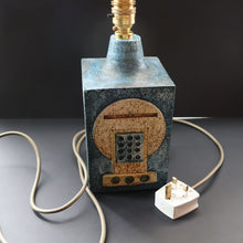 Load image into Gallery viewer, Collectable 1970s TROIKA Pottery Table Lamp by Anne Jones. REWIRED
