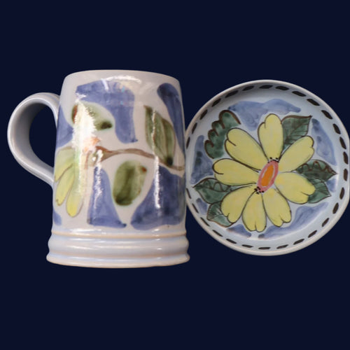 1950s BUCHAN Tankard & Small Dish. EDINBURGH Pattern